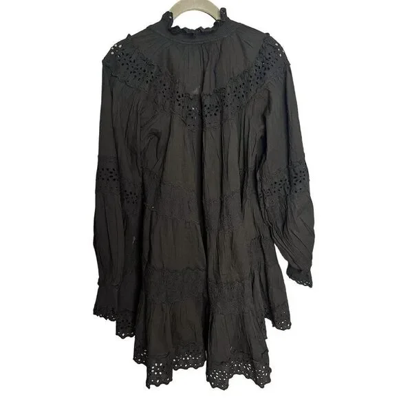 magda butrym draped mini dress Draped jersey mini dress in Black